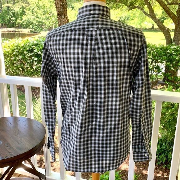 Jack Spade Green Plaid Shirt. Size 16 - Picture 5 of 9